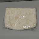 Makeup Bag for Women Fluffy Cosmetic Bag with Zipper Cute Cosmetic Pouch Portable Toiletry Bag Handbag Make Up Travel Purse Organizer Small Size