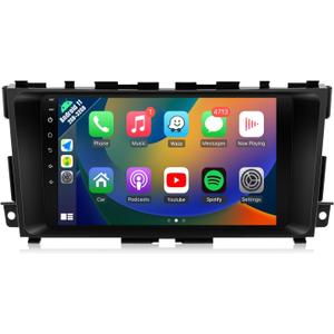 Naifay Car Stereo Radio for Nissan Altima 2013 2014 2015 2016 2017 2018 Carplay Android Auto, 9inch IPS Touch Screen for Nissan Altima Car Stereo with Bluetooth/GPS/WiFi/Backup Camera/SWC/FM