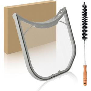 ADQ56656403 Dryer Lint Filter Screen Replacement Compatible With LG WashTowers & Dryer DLGX4201B DLGX4201W WKE100HVA, 11.2" * 10.9" Dryer Lint Filter Trap Screen Strainer 4960837 AP7012980 PS16546780