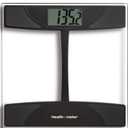 GLASS WEIGHT TRACKING SCALE BLACK/CLEAR - HEALTH-O-METER