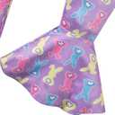 Okbebe Baby Girl My 1st Easter Outfits 3Pcs Infant My First Easter Bunny Pants Set (3-6 Months, White)