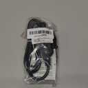3 Prong AC Power Cord Cable 5ft 10 Amps 125 Volts 18AWG, NEMA 5-15P to C13, Black PC Power Cable for TV, Computer, Monitor, Printer, PlayStation, HP, Dell, Lenovo, Apple, Asus-ETL Listed