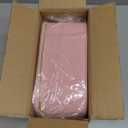 Makeup Travel Train Case with Mirror LED Light 3 Adjustable Brightness Large Cosmetic Bag Portable Storage Adjustable Partition Waterproof Makeup Brushes Make up Jewelry Gift for Women (Pink)