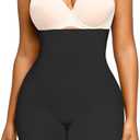 SHAPELLX Shapewear Tummy Control Seamless High Waisted Body Shaper Waist Slimming Thong Underwear Girdle Tummy Slimmer (XS)