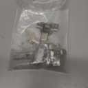 Blum Clip top BLUMOTION Hinge Kit (1 Kit), Full Overlay, 110 Opening Angle, Steel, Soft Close Euro-Style Hinges with Clip Mounting Plate for Frameless Cabinets