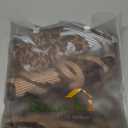 SearchI Stretch Dining Chair Seat Covers Set of 4, Soft Removable Washable Seat Cover for Dining Chairs, Dining Room Chair Cover Protector (Rear-Covered, Brown)