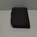 Portable Compact Seat Cushion (14.5" x 10.6") Foldable Travel Cushion, for Airplane Seats, Camping, Stadium, Cinema, Garden Benches Seat Cushion (Black)