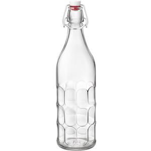 Bormioli Rocco 1205710 Moresca Glass Bottle, 1 Lt