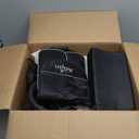 Knee Scooter, 300lbs Capacity, 13" Big PU Seat, All Terrain Foldable Knee Scooter Walker with Bag for Foot Injuries Compact Crutches Alternative (Blue)