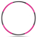 Auoxer Fitness Exercise Weighted Hoops, Lose Weight Fast by Fun Way to Workout, Fat Burning Healthy Model Sports Life, Detachable and Size Adjustable Design