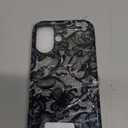 for iPhone 16 Case [Compatible with Magsafe] Lace Phone Case Vintage Floral Flower Dual-Layer Protective Shockproof Magnetic Cover for Women Girls - Black