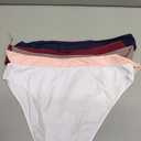 Hanes Women's Microfiber Stretch Underwear Pack, Comfort Flex Fit Brief Bikini or Thong Panties, 6-Pack
