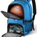 BROTOU Basketball Backpack, Large Basketball Bag with Shoes and Ball Compartment, Soccer Backpacks for Basketball/Volleyball