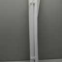 LazBlinds Cordless Roman Shades for Windows, Light Filtering Thermal Insulated Window Blinds, Lightweight Fabric Blinds for Indoor Windows, 34.5" W x 60" H, White