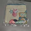 AnyDesign Summer Beach Pillow Cover Funny Gnome Starfish Throw Pillow Case Blue Ocean Beach Cushion Cover for Indoor Outdoor Home Bed Sofa Decoration, 18 x 18 Inch, Set of 4