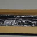 Abiglifty Double Curtain Rod 31 to 71 Inch, 1 Inch Telescoping Double Curtain Rods for Windows, Black Double Curtain Rod with Classic Cap Finial, Black