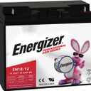 Energizer EN18-12, 12 Volt 18 Amp Hr, Long Lasting Sealed Lead Acid AGM Rechargeable Battery Ideal for Use in Wheelchairs, Electric Scooters, Generators, Backup Power and More