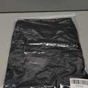 SCOMCHIC Plus Size Blouses for Women Summer Chiffon 3/4 Sleeve Tunic Tops Dressy Scoop Neck Casual Loose Flowy Shirts (Black) 4X-Large Plus