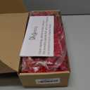 Red Velvet Christmas Tree Bows - Set of 3 Large 12x33 Inch Vintage Holiday Bows for Xmas Tree Decorations, Gift Wrapping, Garland, Party Decor for Indoor Outdoor Dilicoming