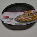 GoodCook AirPerfect Nonstick 16 Pizza Pan  Pizza Tray for Oven, Perforated Round Pizza Pan, Carbon Steel Baking Pan, Homemade, Frozen & Leftover Slices (Gray)