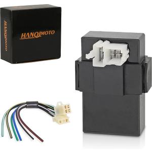 6-Pin DC CDI Box with Connecting Plug High Performance Racing Part for CG125cc 150cc 200cc 250cc Vertical Engine ATV Quad Go Karts Dirt Bike Scooter