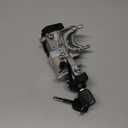 Ignition Lock Cylinder Assembly with 2 ID48 Transponder Keys (Unprogrammed), Compatible with Honda Accord CR-V Odyssey Fit 03-07, Replaces 35100-SDA-A71