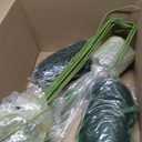 4ft 2pcs Large Artificial Plants Fake Palm Tree Tropical Palm Leaves Faux Palm Plants Tall Tree Indoor Real Touch Plastic Monstera Leaves for Home Garden Outdoor Office Decor (4ft/125cm-2pcs)