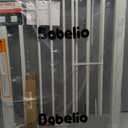 BABELIO Safety Gate Door Fits for Stairs, Narrow and Wide Doorways with Auto Close, Easy Install, No Drilling, Pressure Mounted for Baby, Child, Pets, Dog/Puppy, 26''-40'', White