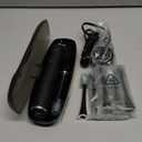 Aquasonic Black Series Ultra Whitening Toothbrush  ADA Accepted Electric Toothbrush- 8 Brush Heads & Travel Case  40,000 VPM Electric Motor & Wireless Charging - 4 Modes w Smart Timer (1 Count (Pack of 1))