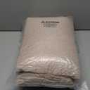 HORIMOTE HOME Pinkish Grey Ruffled Quilt King Size, Stone-Washed Lightweight Crinkled Farmhouse Rustic Shabby Chic Bedding Set, 3 Pieces Reversible Bedspread with Pillow Shams for All Season (King (106"x 96"))