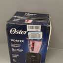 Oster Vortex Glass Blender, Reversible Steel Blades, 800 Watt, Black