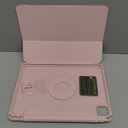 Dwopar Case for iPad Air 11 M3/ M2 2025/ 2024, iPad Air 11/ 10.9 Inch 7th/ 6th/ 5th/ 4th Gen, iPad Pro 11 Inch 4th/ 3rd/ 2nd 2022/ 2021/ 2020 with Pencil Holder, Vertical Stand, Detachable Magnetic, Pink