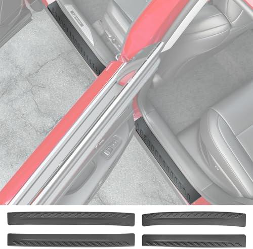 powoq Door Sill Protector Compatible with 2023-2025 Lexus RX350 RX350H RX500H Entry Guard Protector Replacement for 2023-2025 Lexus Accessories (Compatible with 2023-2025 Lexus)