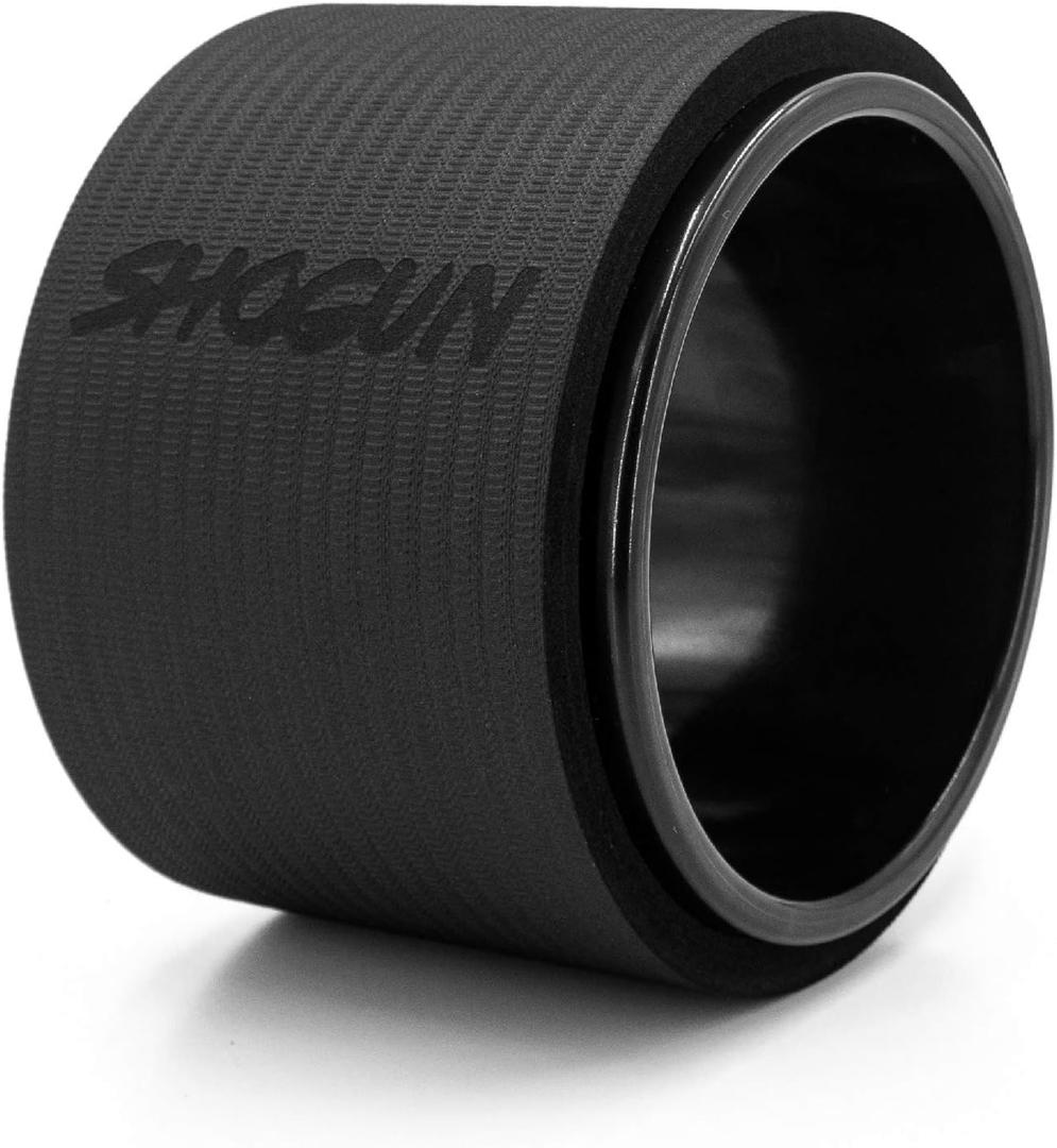 Shogun Yoga Wheel Roller for Back Pain Relief - Back Roller Stretching Device for Spine Stretching, Improved Flexibility & Mobility
