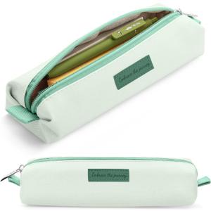 Mr. Pen- Cute Pencil Case Pouch, Laurel Color, Multipurpose Canvas Bible Pencil Pouch (1 Pack)