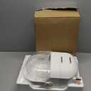 NestOrganix Makeup Organizer Skincare Organizers - Cosmetic Display Cases with Transparent Cover, SkinCare Organizers for Bathroom Countertop, Bedroom Vanity Desk, Lipstick Organizer, White