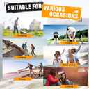 Oversize Sun Hat Men XXL Wide Brim Bucket Hat Big Head Waterproof UPF 50+ Summer Sun Cap for Fishing Hiking Safari (Gray)