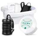 Ionic Foot Bath Detox Machine, Foot Detox Machine With Massage Basin, Ion Foot Bath For Home Use, Relax Stress and Regain Vitality
