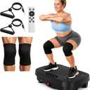 Vibration Plate for Lymphatic Drainage, Vibration Plate Exercise Machine, 130 Levels Vibrating Plate with Bluetooth, Shaker Plate with 450 Lbs Capacity Weight Loss Workout Equipment for Home