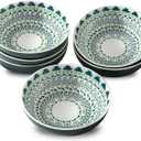 Set of 6 Deep Soy Sauce Dishes, 3.7 inch Ceramic Dipping Bowls 4 oz Small Dip Bowls Sauce cups for Condiment Sushi Bowl, Mini Bowl for Side Dish, Ketchup, Soy Appetizer Plates