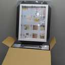 4 Pack Kids Artwork Frames Changeable 8.5 x 11 Inch Children Art Projects Children Art Frames Front Opening Picture Display Frame Holds 150 Drawings for Craft Storage, Room Decor, Portfolio, Black