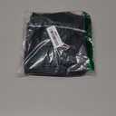 Walker Bag for Folding Walker - Walker Pocket Pouch with Reflective Safety Strips for Night Visibility, Universal Walker & Wheelchair Storage Bag with 2 Adjustable Straps, 13x7" Compact Size (Black)