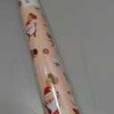 WRAPAHOLIC 30 Inch Jumbo Reversible Christmas Wrapping Paper - 30 Inch x 100 Feet Jumbo Roll Red and Pink Dancing Santa Claus Reindeer and Colorful Polka Dots Design for Christmas, Holiday, Party