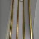 KOKOSIRI Towel Shelf Holder 24'' Bathroom Towel Rack with Two Bath Towel Bars Rails SUS304 Stainless Steel Wall Mount, Brushed Gold, B6003BG