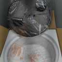 Indoor Flush Mount Lights, 2-Light Interior Hammered Glass Ceiling Fixture, Antique Bronze for Hallway, Dining Room, Kitchen