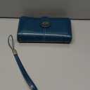 SENDEFN Wallets for Women Leather Credit Card Holder with RFID Blocking Large Capacity Wristlet