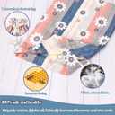 Large Reusable Beeswax Bread Bag with 12in Beeswax Bowl Cover - Sourdough Bread Bags with Proofing Cover for Storage and Sourdough Proofing,The Perfect Baking Accessories