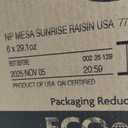 Nature's Path Organic Mesa Sunrise with Raisins Cereal, 29.1 oz (Pack of 6), Gluten Free, Non-GMO, Earth Friendly Packaging