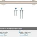 Amerock Corp BP37105G10 Everett Pull, 5-1/16 in (128 mm) Center-to-Center, Satin Nickel