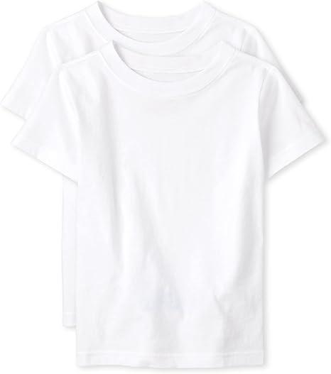 The Children's Place Boys' Short Sleeve Undershirt, Size M, Kids